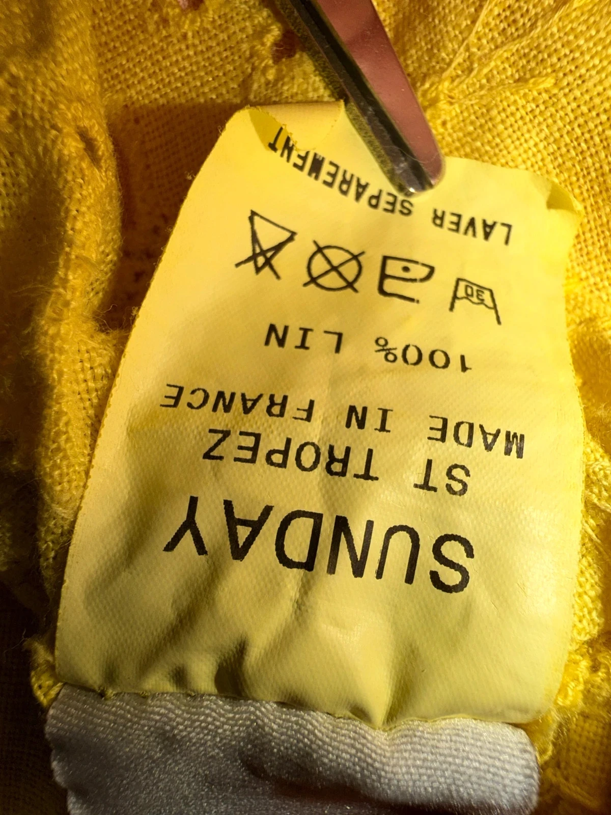 Robe femme Sunday taille unique jaune – photo 6